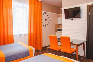 Отель Tyumen Time Hotel Тюмень Улучшенные номер с двумя раздельными кроватями №201-2
